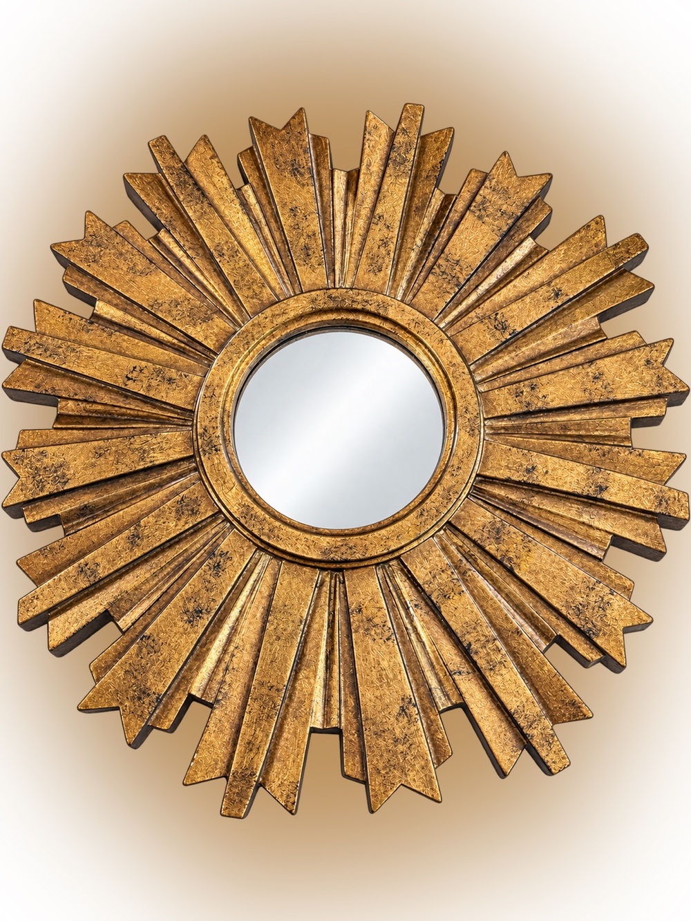 Gold Sunburst Wall Mirror – Decorative Home Wall Decor